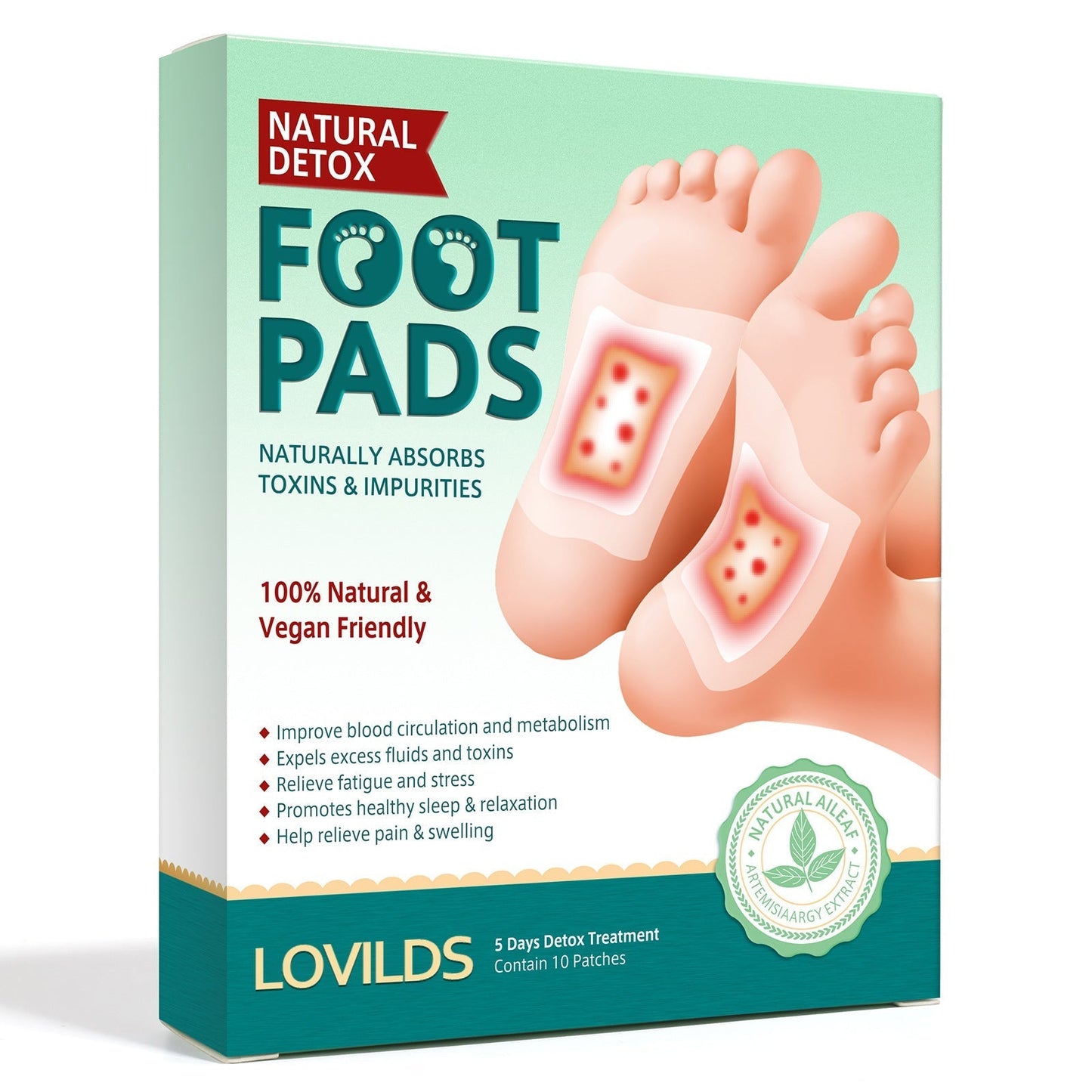 Nexisify™ Natural Detox Slimming Foot Pads(Limited time discount 🔥 last day)