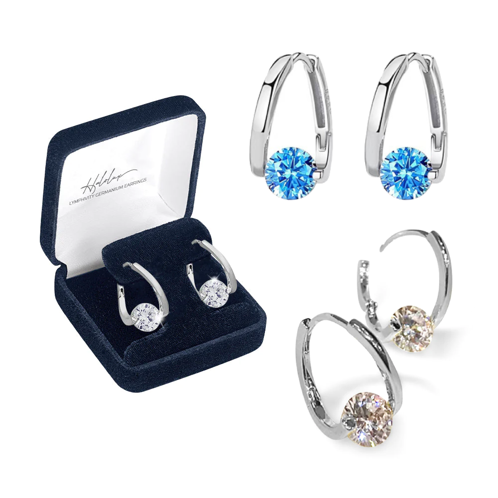 (đ„LAST DAY SALE-80% OFF)Histone Lymphvity MagneTherapy Germanium Earrings