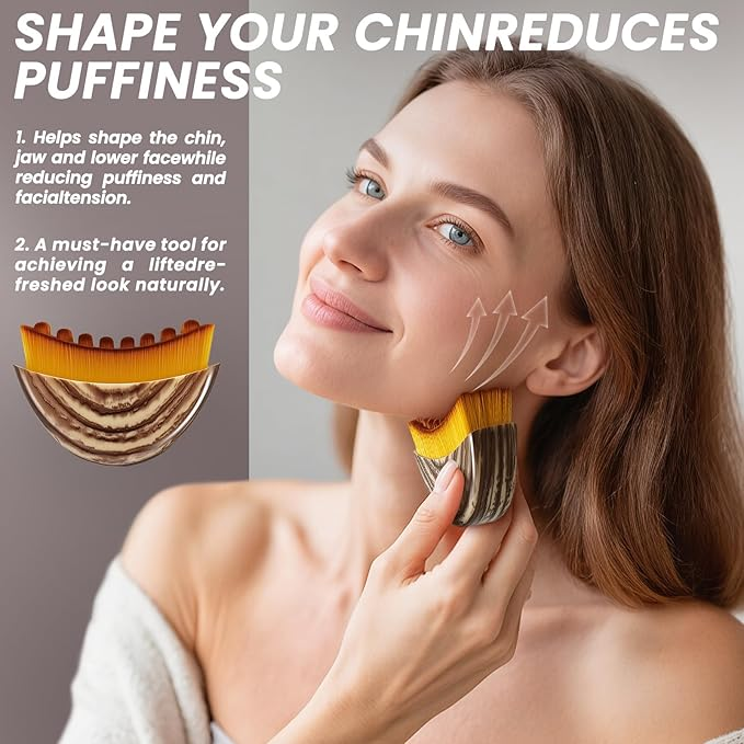 🔥 2025 HOT Deal Lymphatic Contour Face Brush (🎁The best gift for your family)