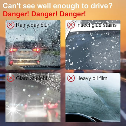 💥New on sale 2025 💞 Car windshield cleaner brush, suitable for car windows, provides clear vision.