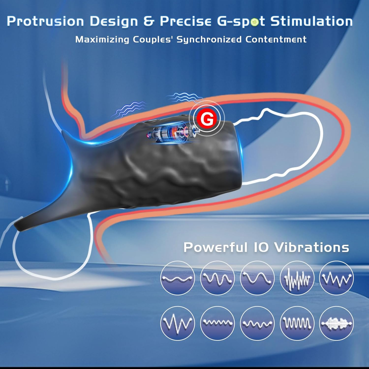 🔥🎁 2025 Couples' Supreme Series 💥 Vibrating Penis Armor Male Health Trainer – Long-lasting, Firm, and Powerful 😍