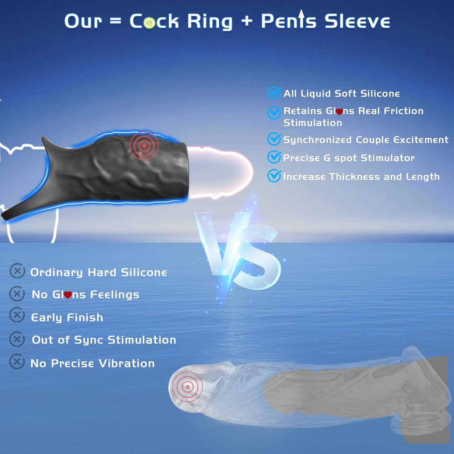 🔥🎁 2025 Couples' Supreme Series 💥 Vibrating Penis Armor Male Health Trainer – Long-lasting, Firm, and Powerful 😍