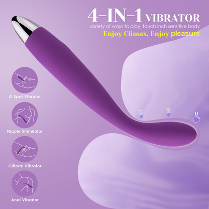 💥Reach orgasm in 8 seconds 💞 G-spot massager - vibrating clitoris and nipples