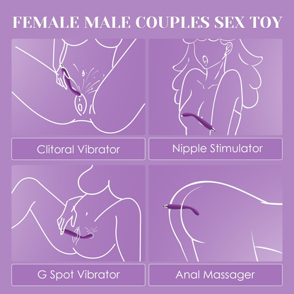 💥Reach orgasm in 8 seconds 💞 G-spot massager - vibrating clitoris and nipples